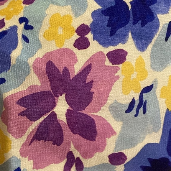 Sofia the Label / Isabelle Floral slip strappy violet midi Dress XS - Picture 7 of 11